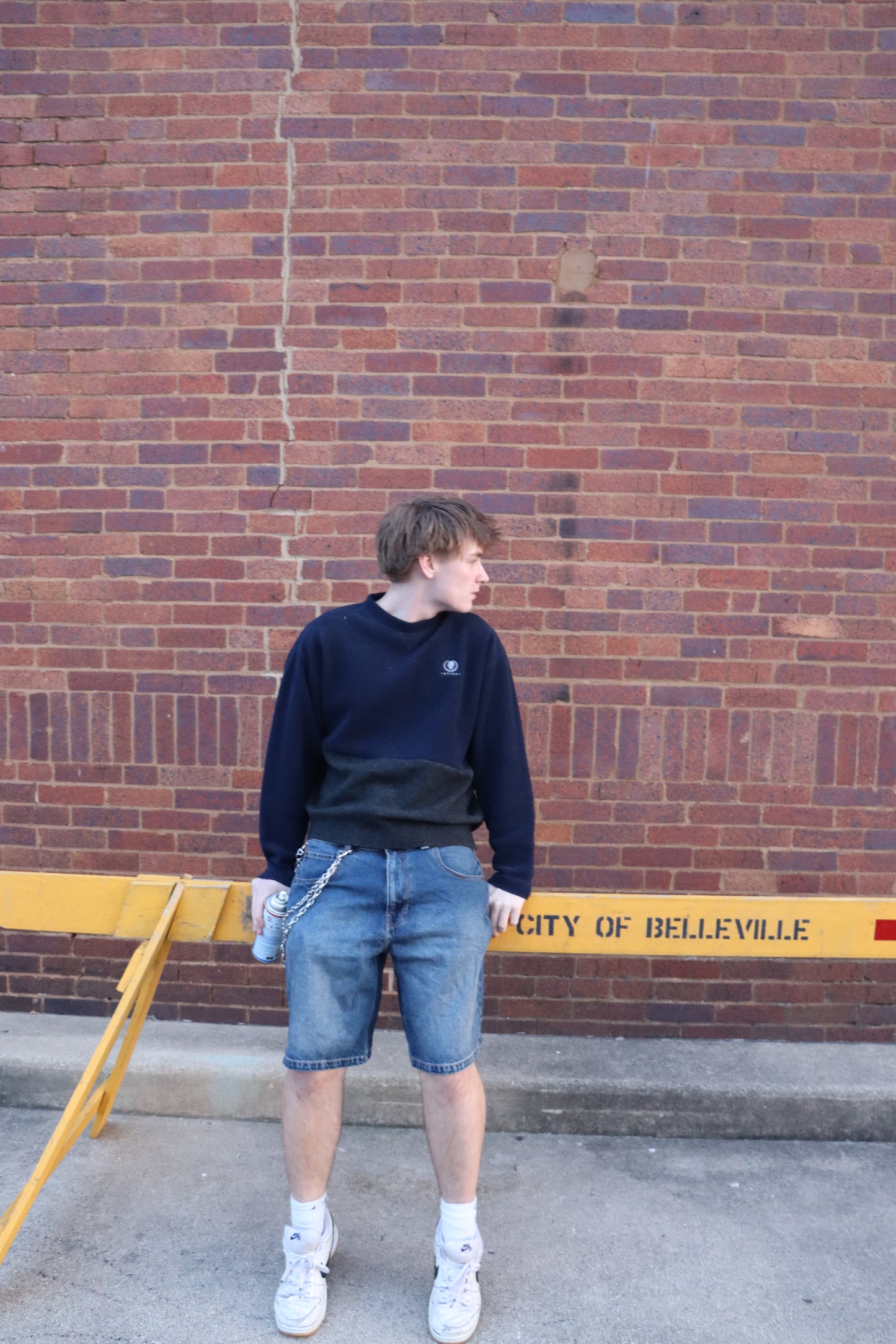 Half and Half Sweater