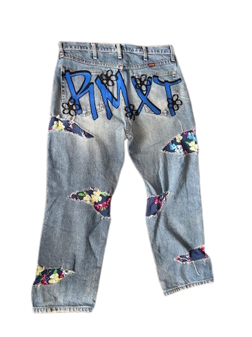 Floral Jeans